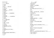 English Worksheet: Have got has got