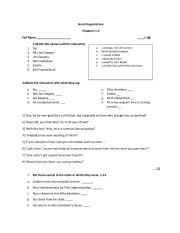 English Worksheet: Great Expectations