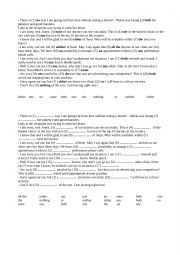 English Worksheet: both, either, neither, none