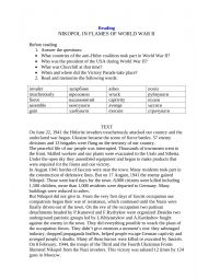 English worksheet: NIKOPOL IN FLAMES OF WORLD WAR II