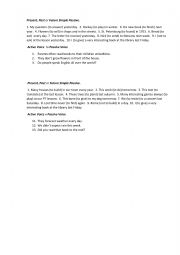 English Worksheet: Passive Voice