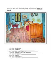 English Worksheet: There is / There are