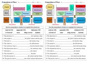 English Worksheet: Prepositions of place (Test)