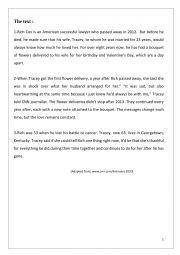 English Worksheet: 9th form end-of-term test N1 