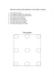 English Worksheet: Prepositions task