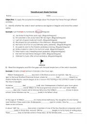 English Worksheet:  Simple Past Worksheet