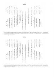 English Worksheet: Numbers