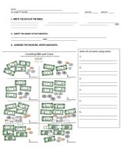 English Worksheet: exam