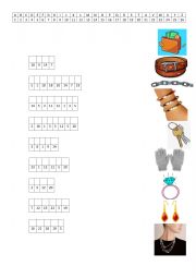 English Worksheet: Personal Objects
