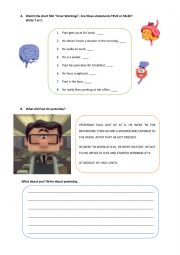 English Worksheet: Inner Workings 