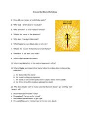 English Worksheet: Knives out Workshop