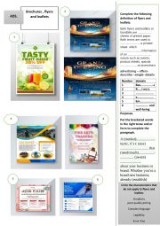 English Worksheet: ADVERTISING