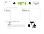 English Worksheet: ANIMALS
