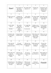 English Worksheet: First conditional board game