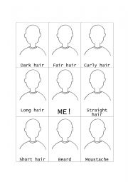 English Worksheet: Hair Styles