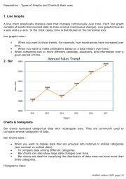English Worksheet: analysing charts & graphs B2