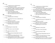 English Worksheet: Grammar. Prepositions. At,In,On