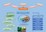 English Worksheet: Mind map about the environment