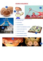English Worksheet: Idioms in Business