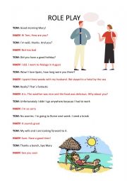 English Worksheet: Role Play 