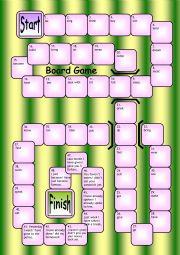 English Worksheet: Irregular verbs game