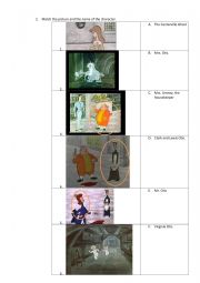 English Worksheet: The Canterville Ghost