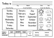 Write & Wipe Calendar Desk Mat