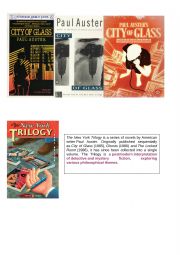 English Worksheet: The New York Trilogy - City of Glass