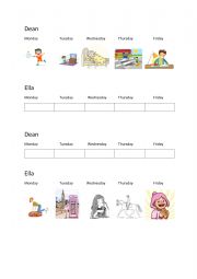 Past simple speaking activity