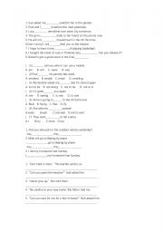 English Worksheet: indirect report