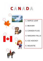 English Worksheet: Canada