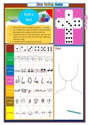 Roll a Face- Drawing Game