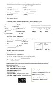 English Worksheet: Revision BE - HAVE GOT - WH QUESTIONS