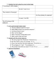 English Worksheet: intelligent business 