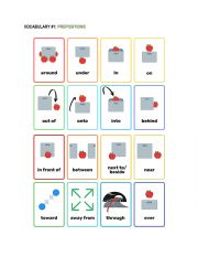 English Worksheet: Prepositions (vocabulary)