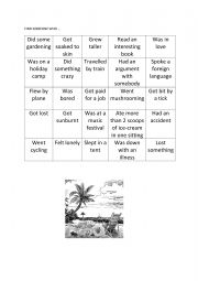 Holiday bingo