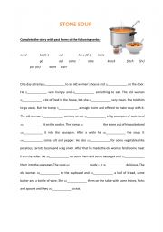 English Worksheet: Stone Soup