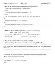 English Worksheet: Grammar quiz