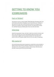 Icebreakers