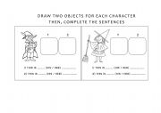 English Worksheet: HIS OR HER? 2 ACTIVITIES
