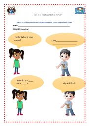 English Worksheet: worksheet 