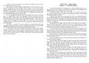 English Worksheet: A space odisey