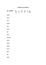 English Worksheet: Spelling