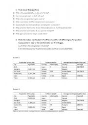 English Worksheet: Numbers
