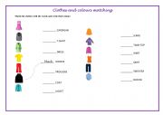 Clothes and Colours Series for beginners - Matching