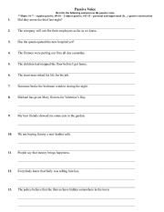 English Worksheet: Passive Voice & Causative Voice Quiz