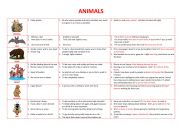 English Worksheet: Animals Idioms