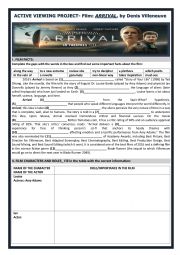 Arrival _ Film Worksheet : Technology_Space_Aliens_Language