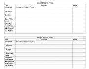 English Worksheet: tag question- find someone who