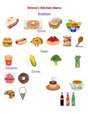English Worksheet: kitchen